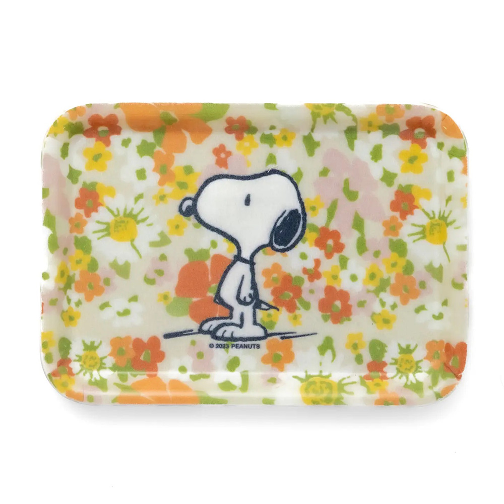 Snoopy Wildflowers Vintage Style Tray
