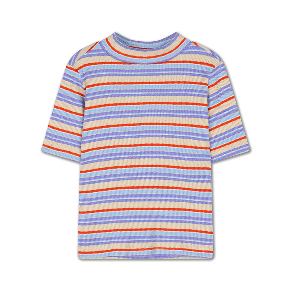 Slim Tee - Multi Stripe
