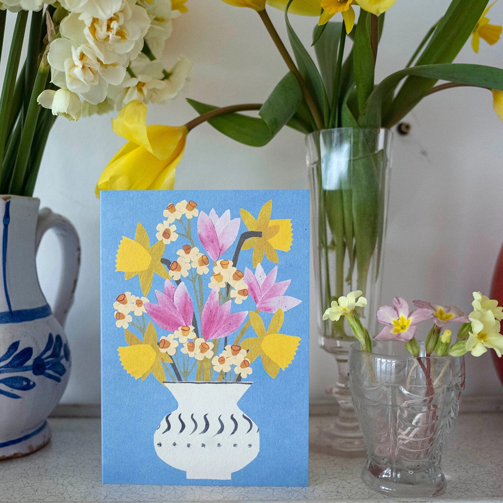 Spring Flowers Card