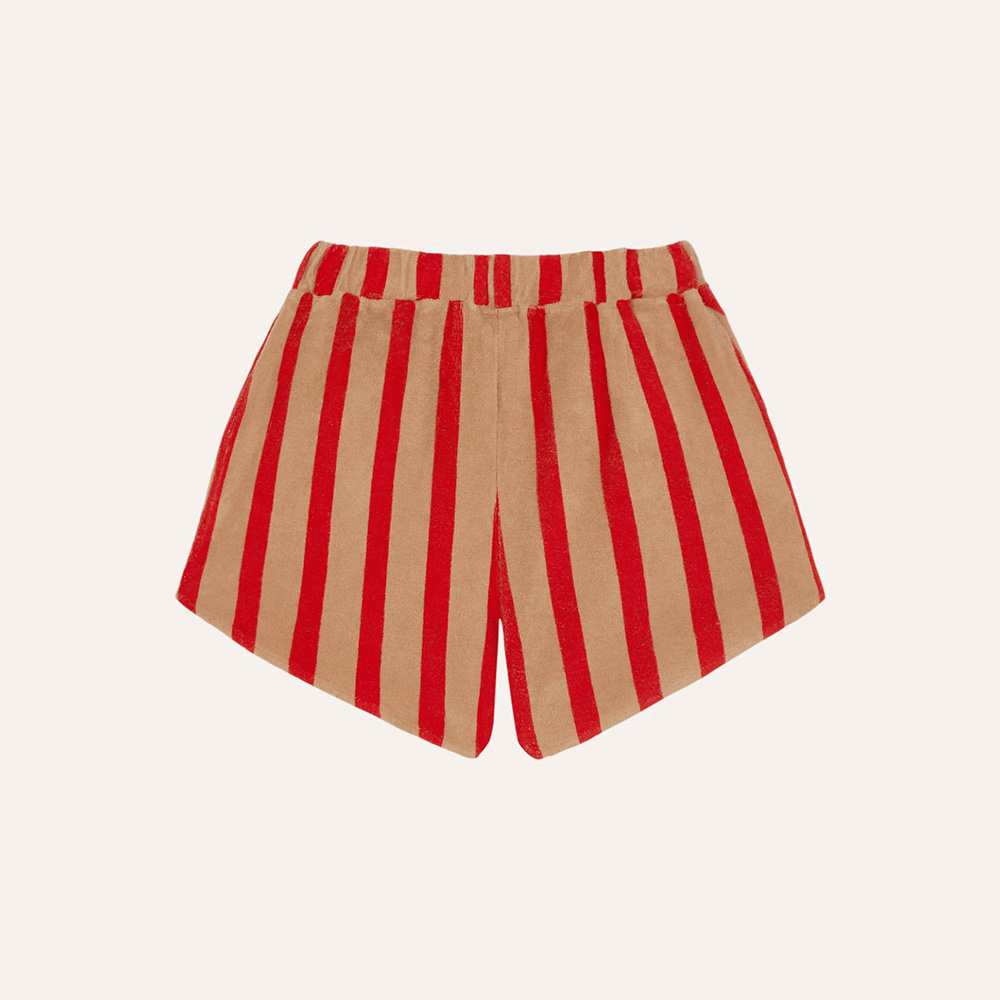 Red Stripes Shorts