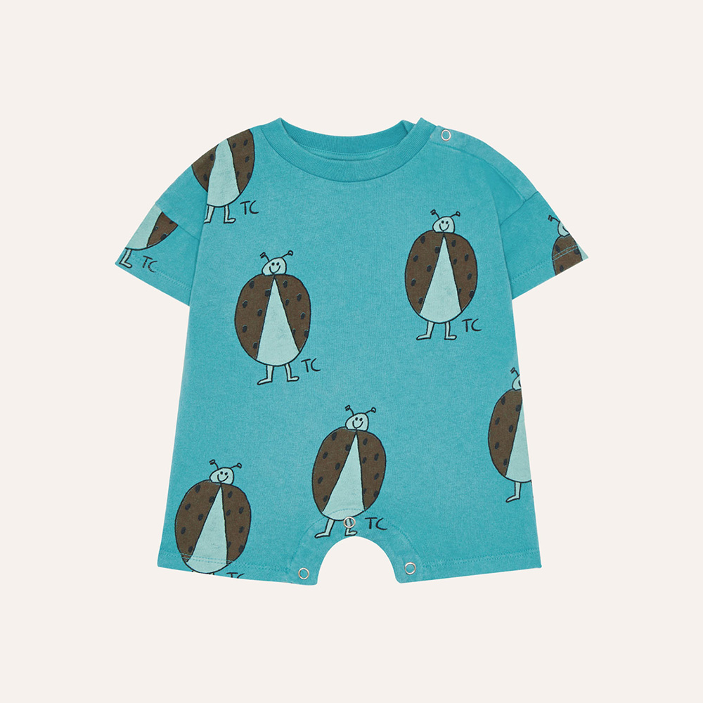 Ladybug Allover Baby Overall