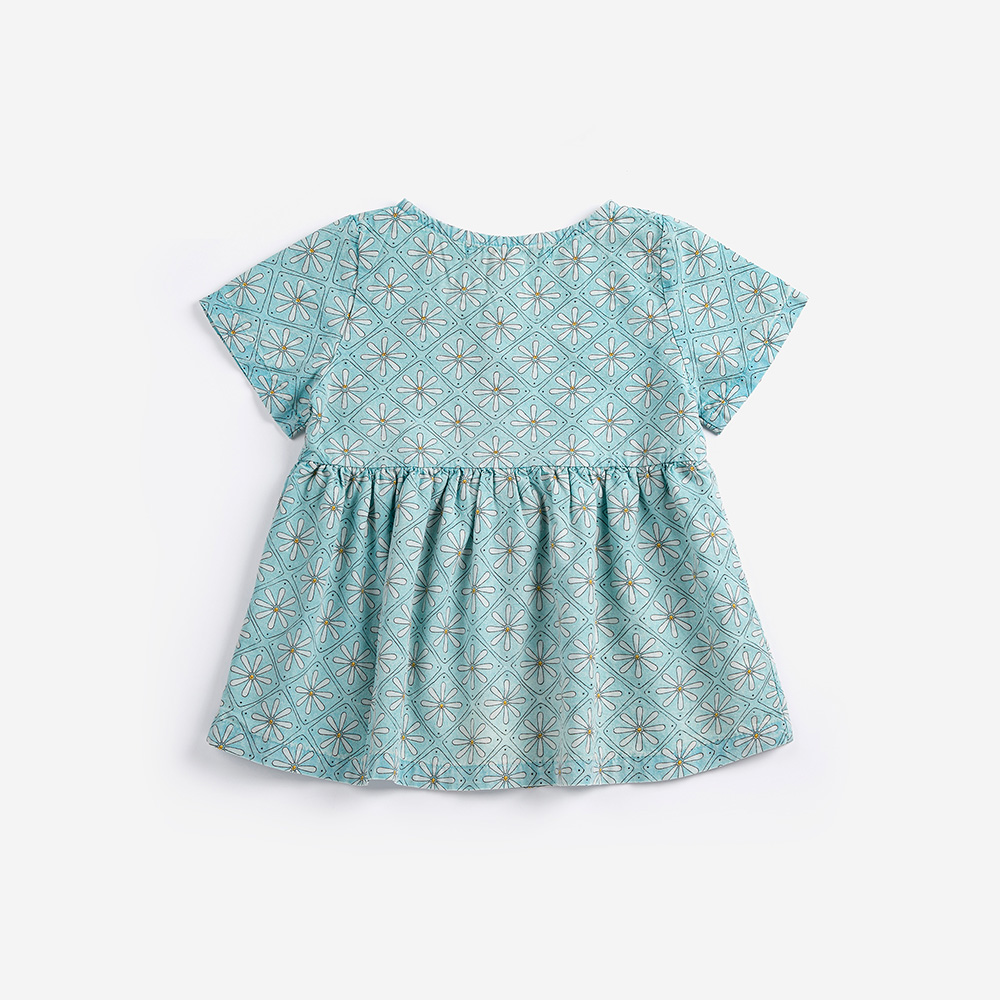 Daisy Mosaic All Over Woven Dress