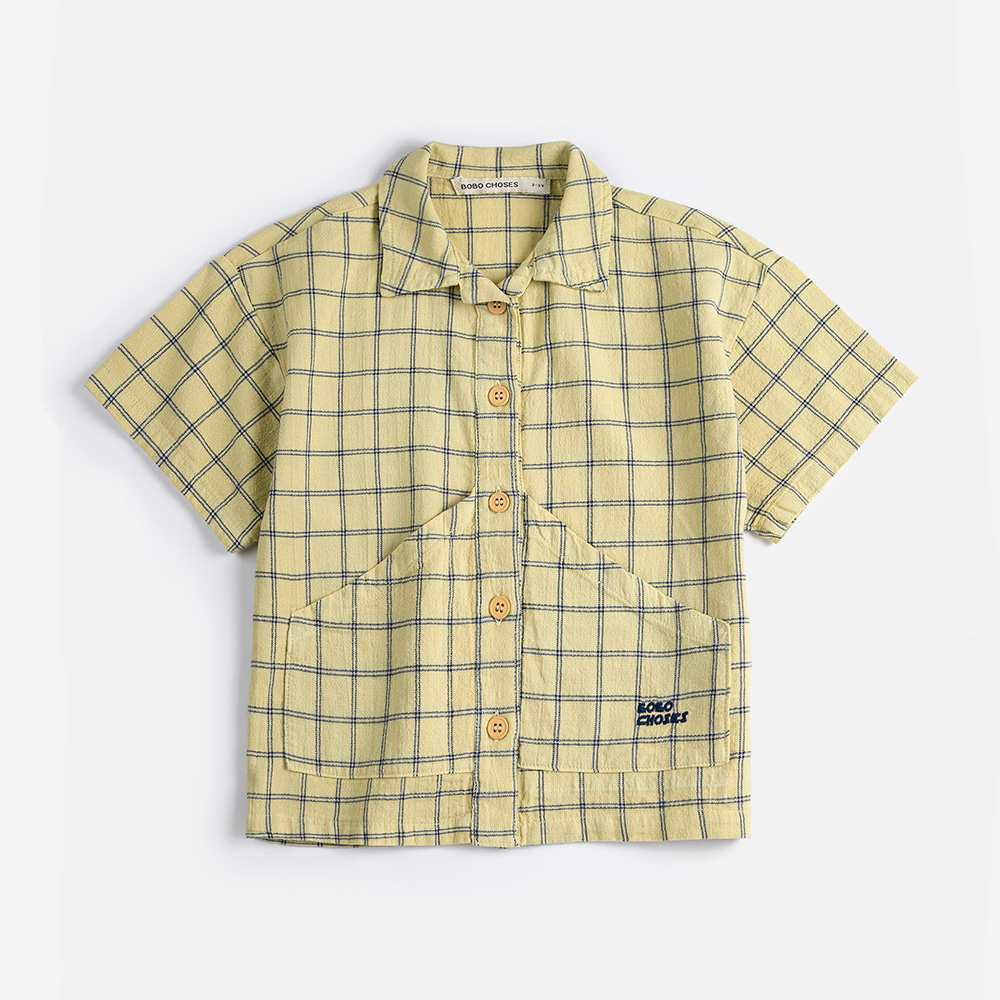 Spicy Window Pane Woven Shirt