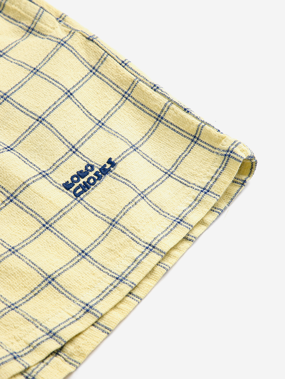 Spicy Window Pane Woven Bermuda Shorts