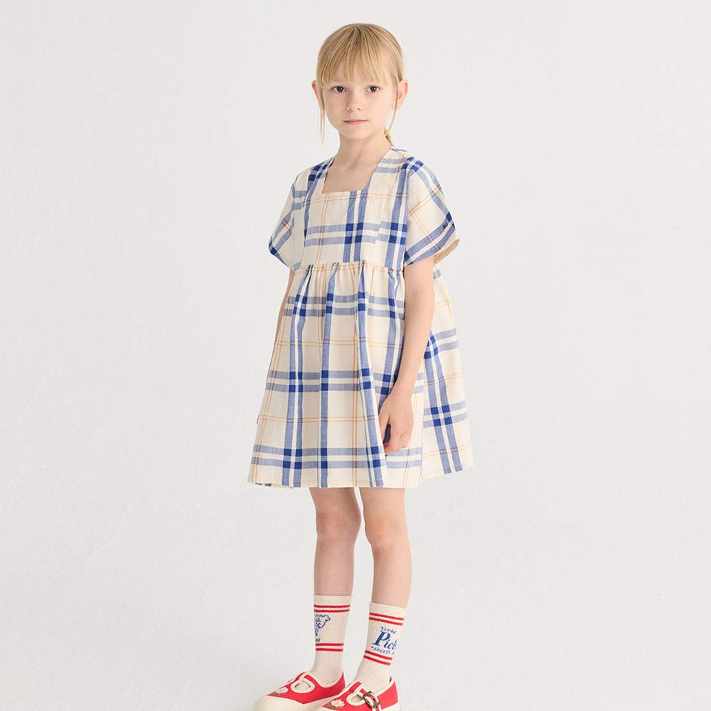 Fun Tartan Woven Dress