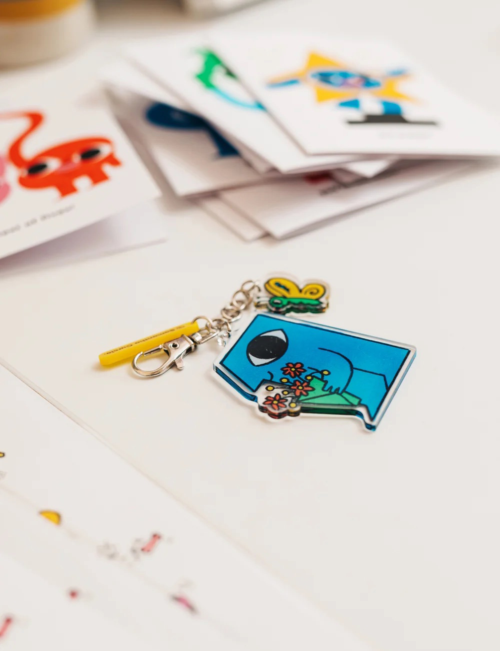 Buncha Blooms Keyring