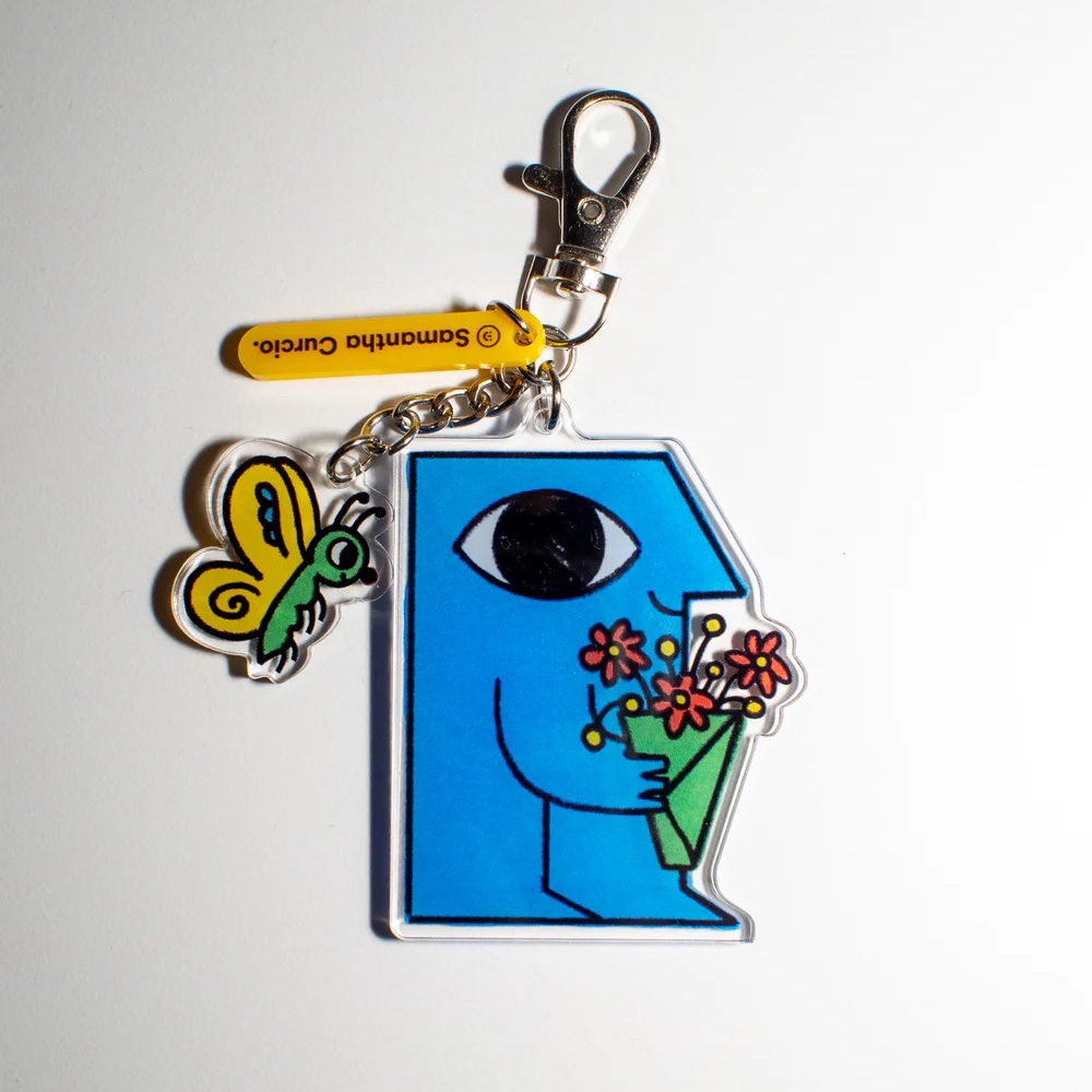 Buncha Blooms Keyring