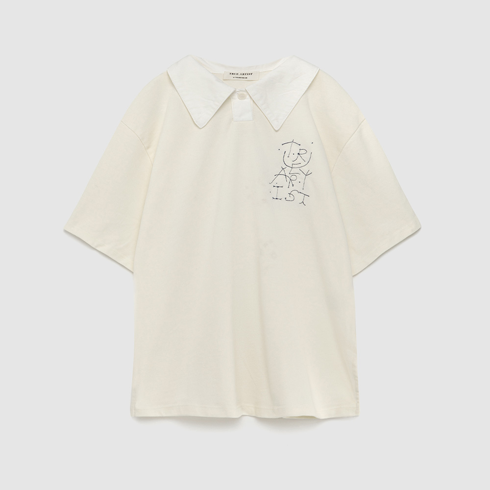 Polo T-shirt nº01 Cannoli Cream