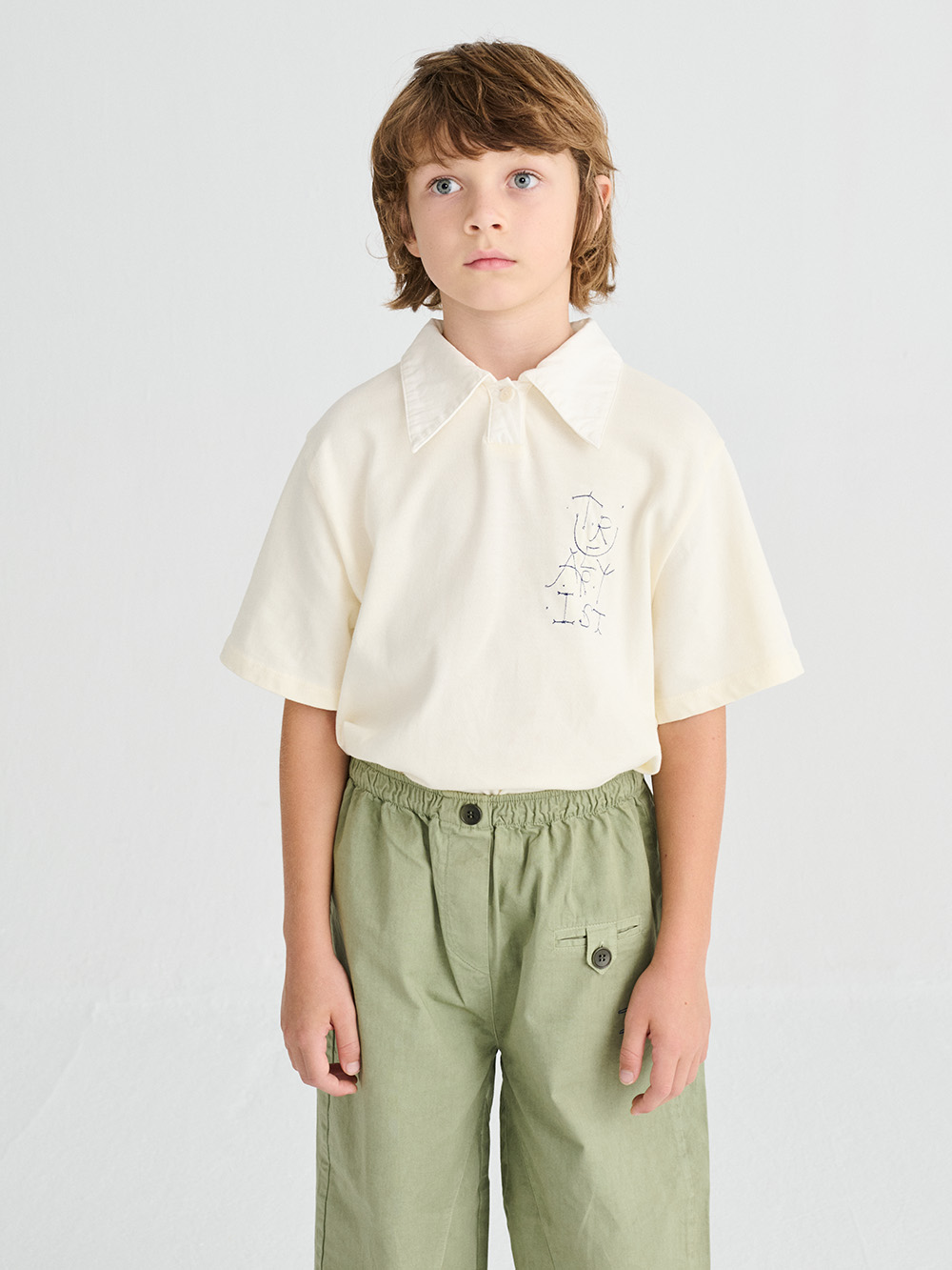 Polo T-shirt nº01 Cannoli Cream