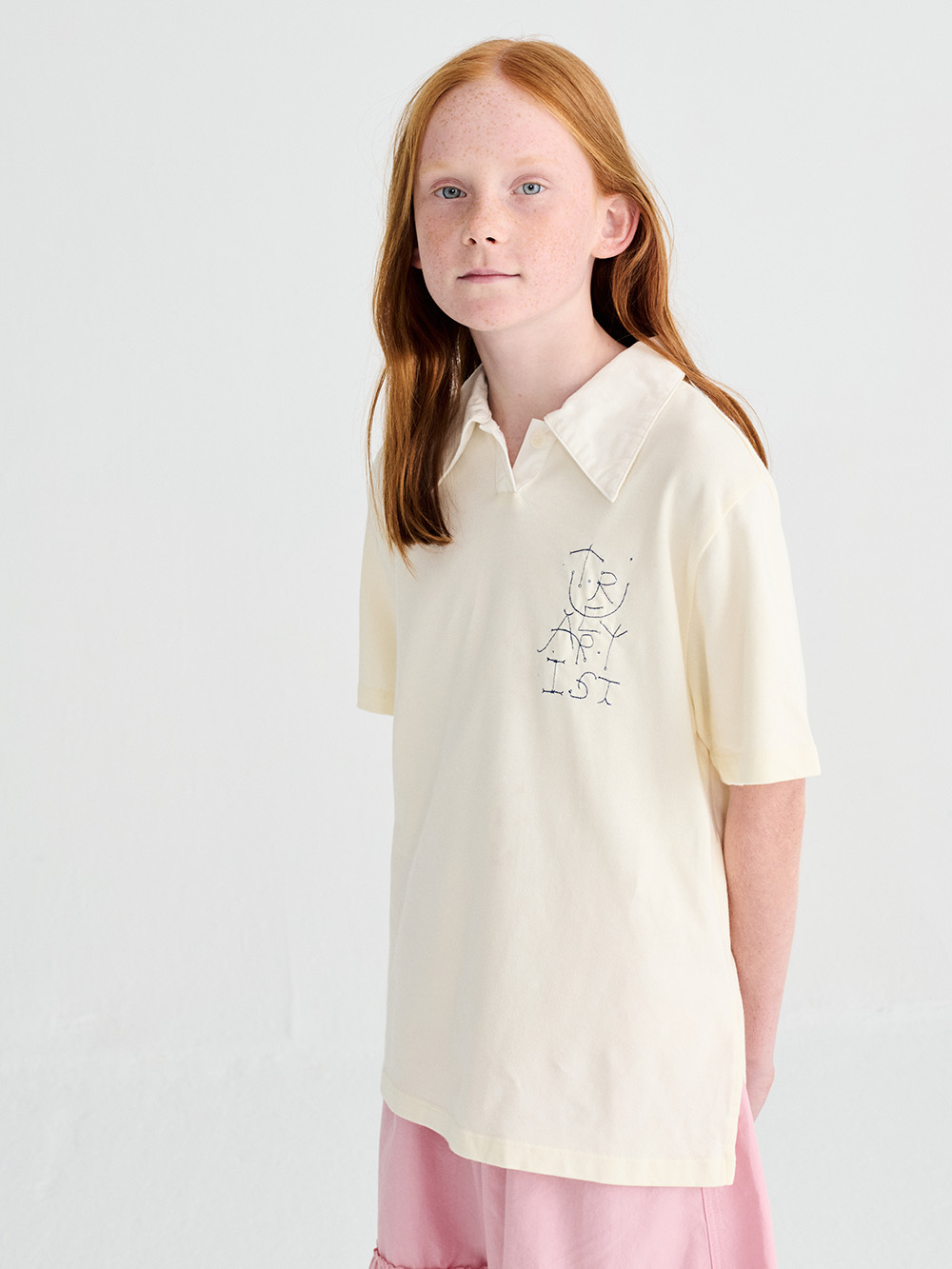 Polo T-shirt nº01 Cannoli Cream
