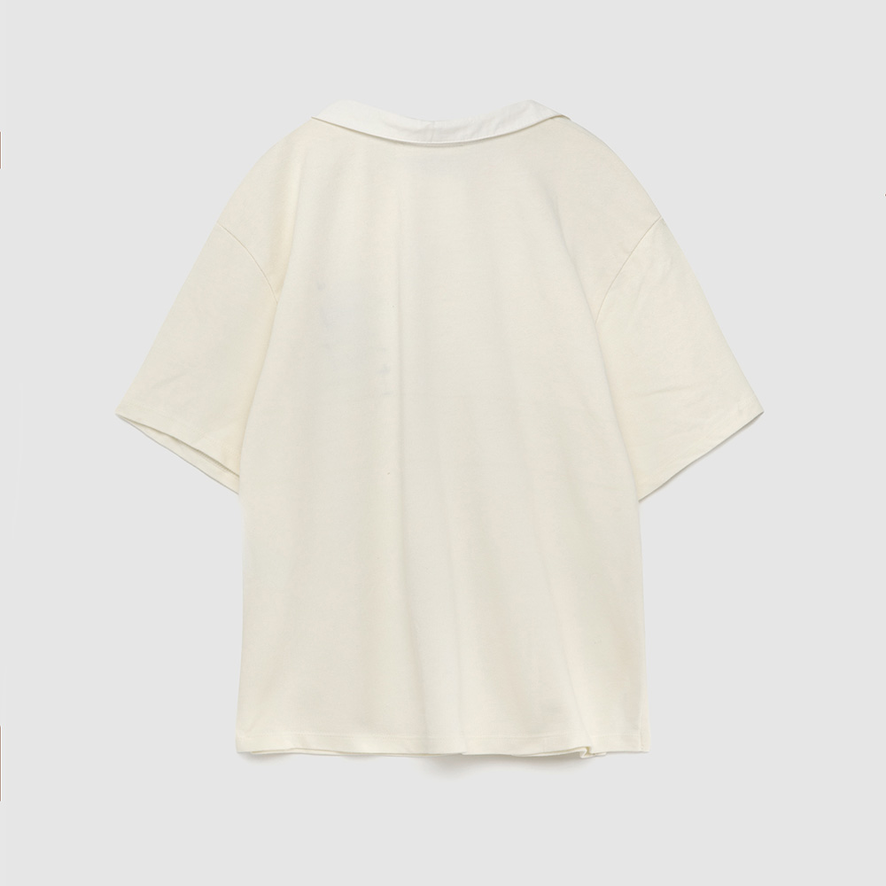 Polo T-shirt nº01 Cannoli Cream