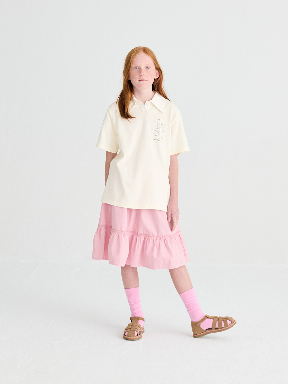 Polo T-shirt nº01 Cannoli Cream