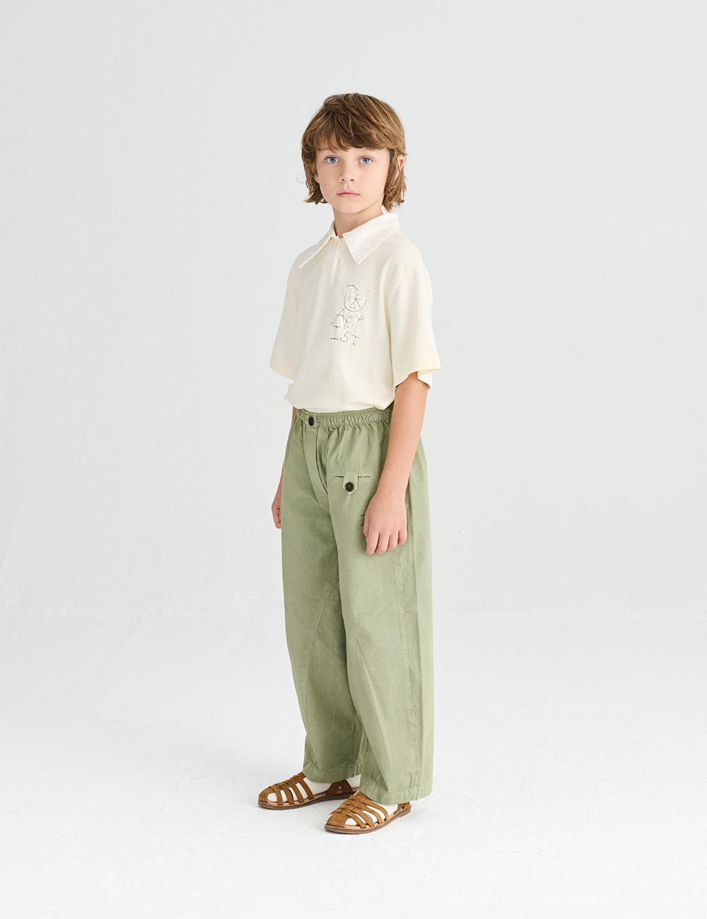 Polo T-shirt nº01 Cannoli Cream
