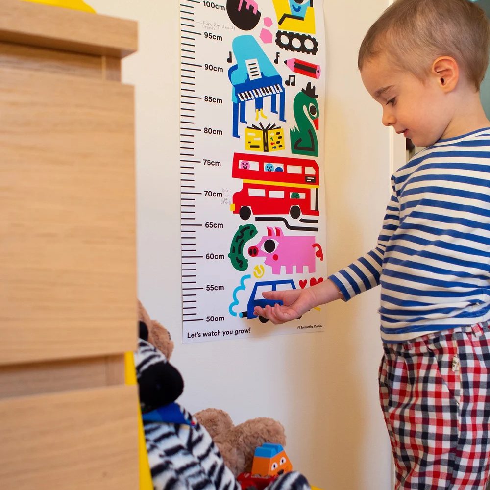 Let’s Watch You Grow - Height Chart