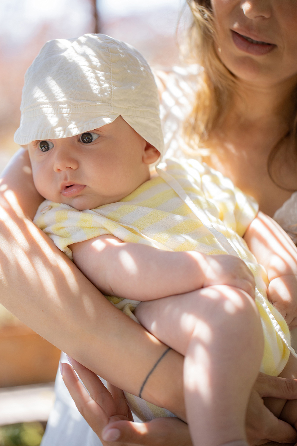 Romulo Terry Romper – Pastel Yellow