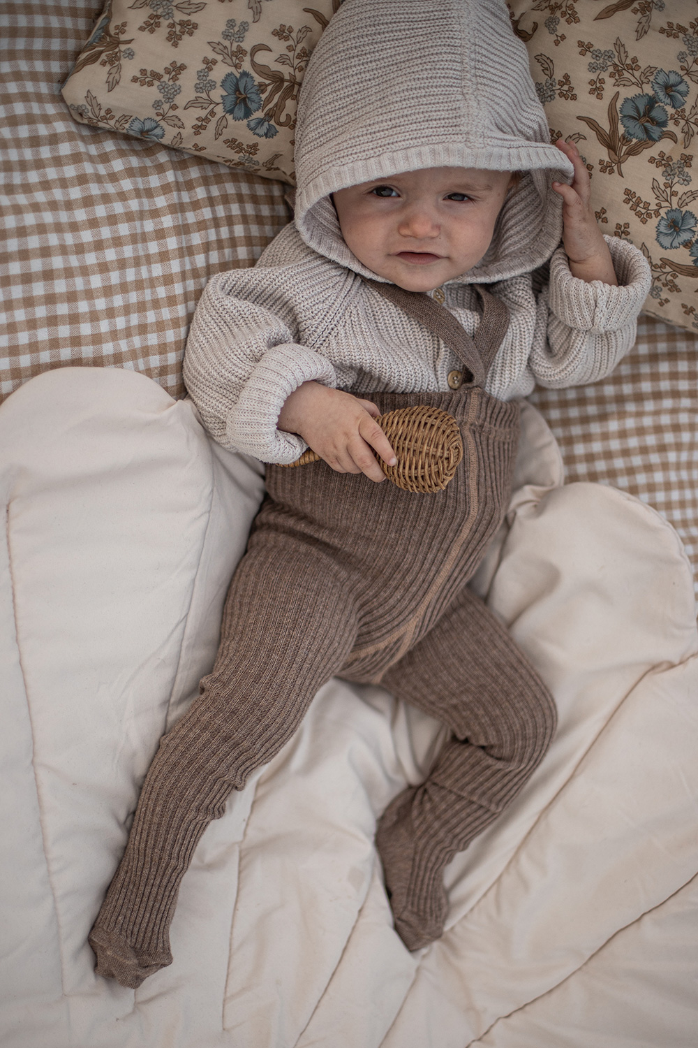 Silly Silas Hippy Cocoa Footed Tights