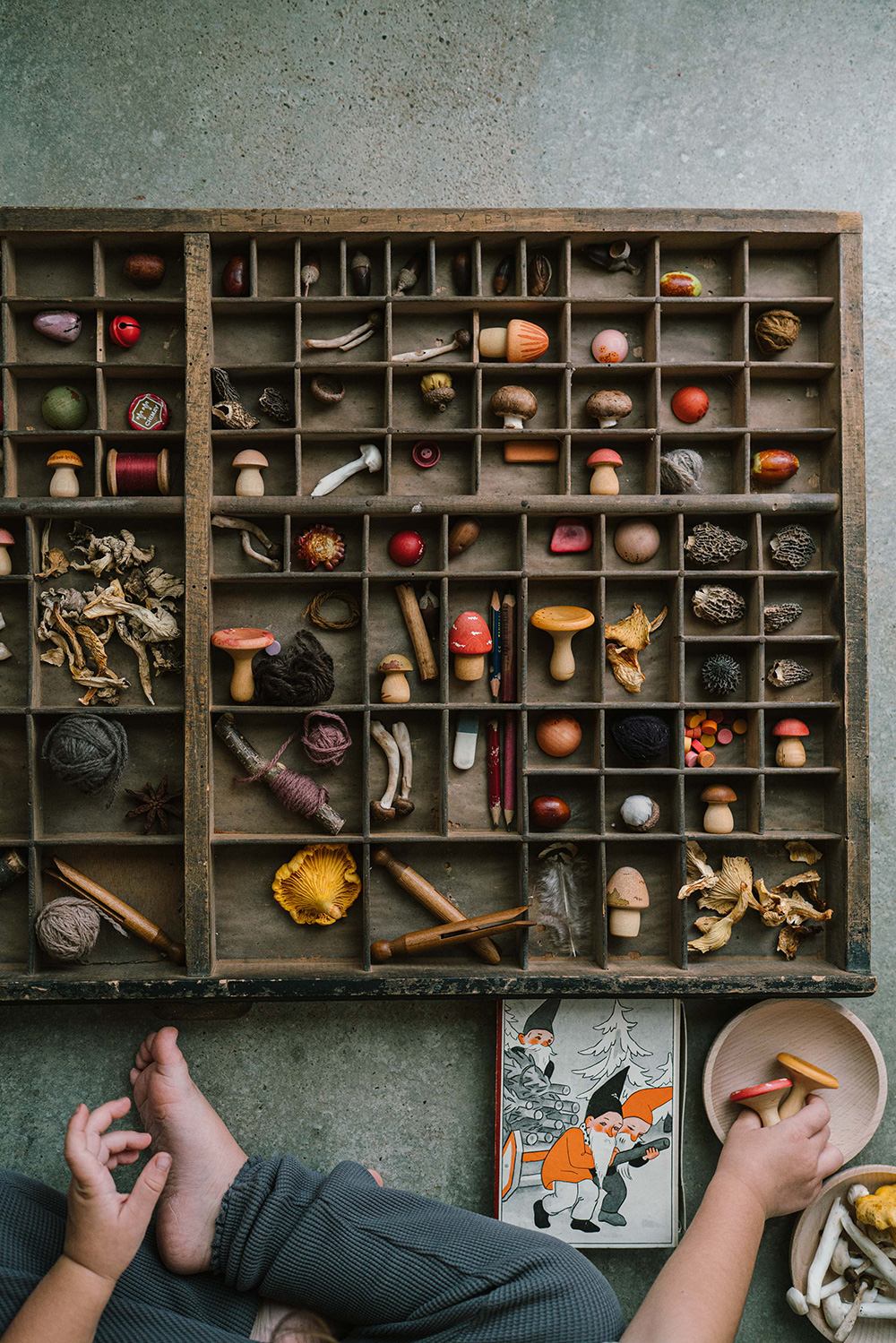 Mushroom Grove Wooden Set