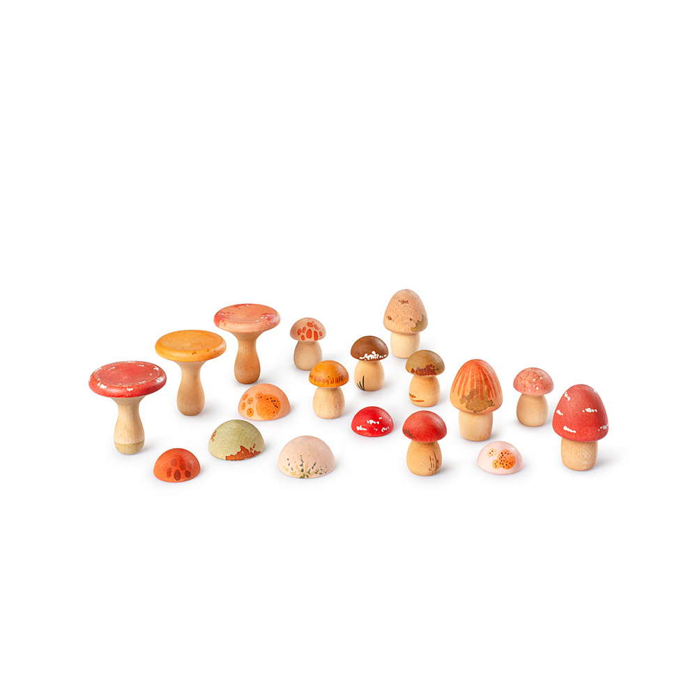 Mushroom Grove Wooden Set