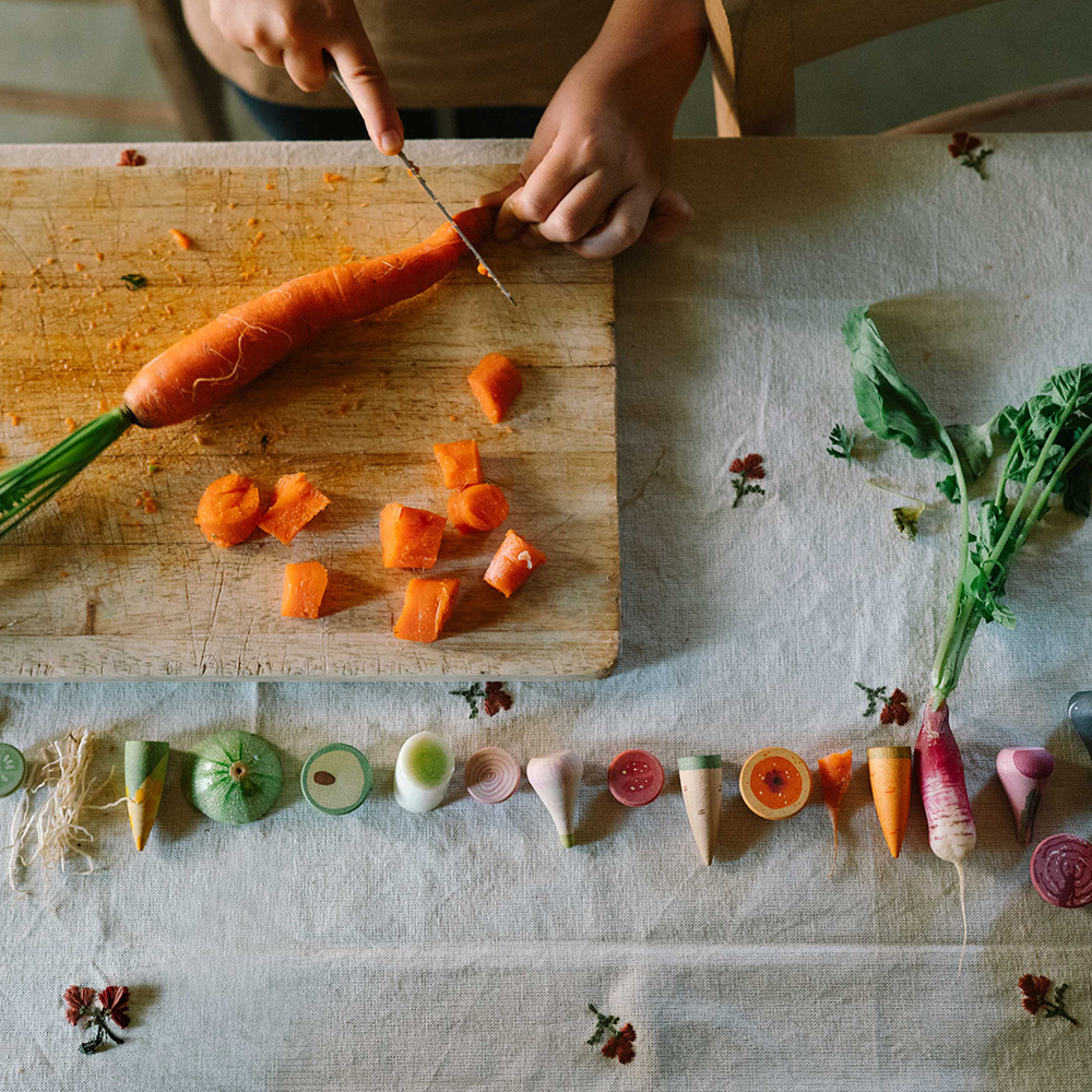 Grapat Wooden Veggies Set