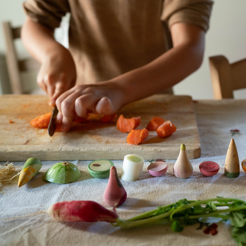 Grapat Wooden Veggies Set