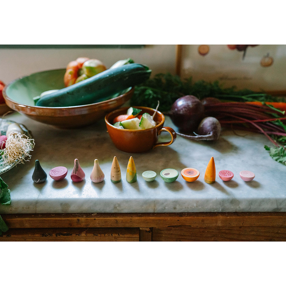 Grapat Wooden Veggies Set