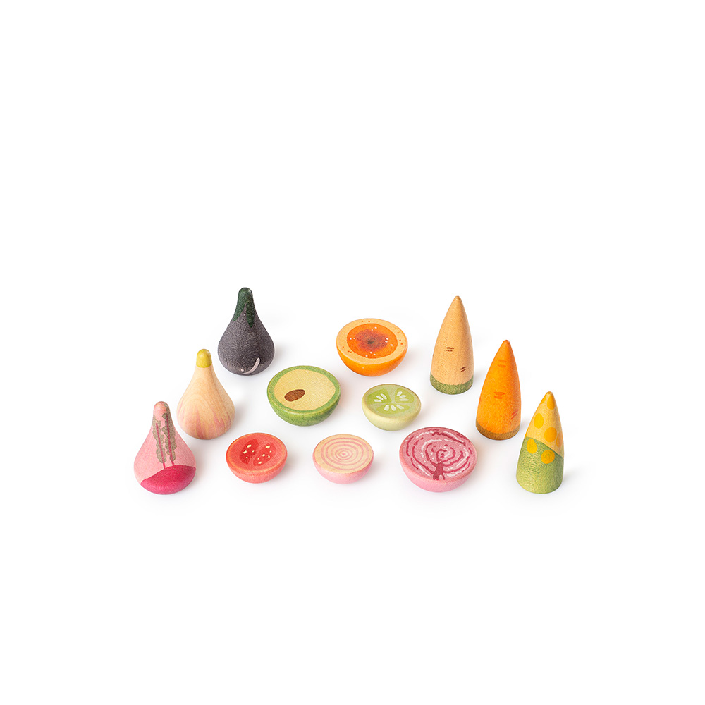 Grapat Wooden Veggies Set