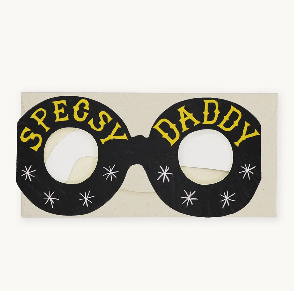 Specsy Daddy Glasses Card