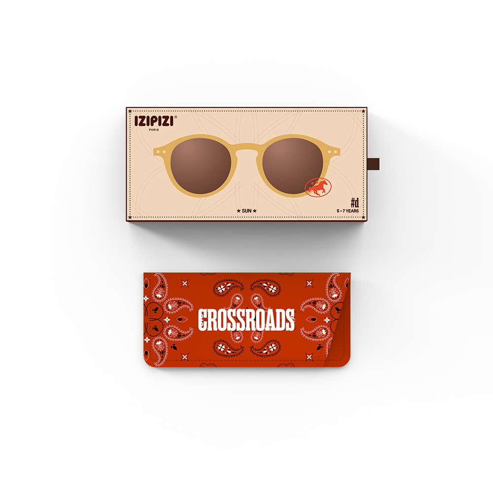 Izipizi Kids Sunglasses 5-7y #D Golden Canyon