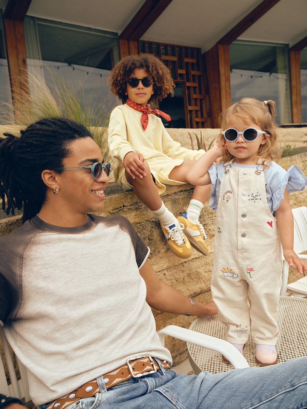 Izipizi Baby Sunglasses 0-3y #D Turquoise Stone