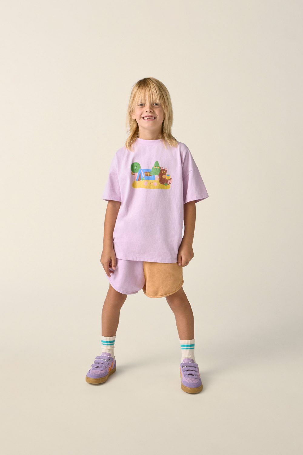 Camping Oversized Tshirt