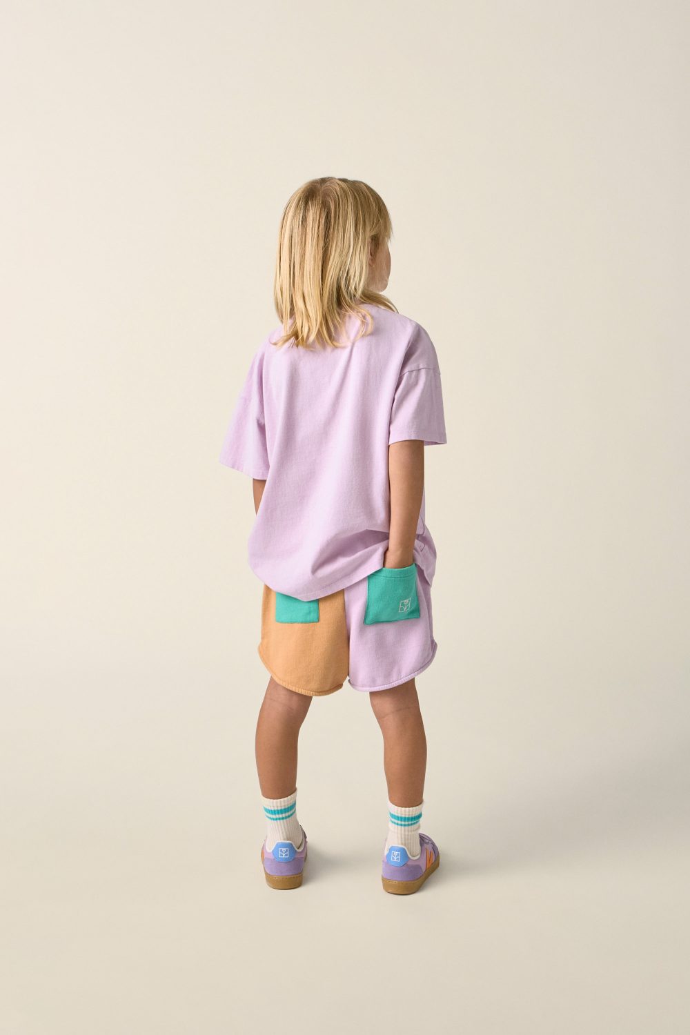 Colour Block Shorts