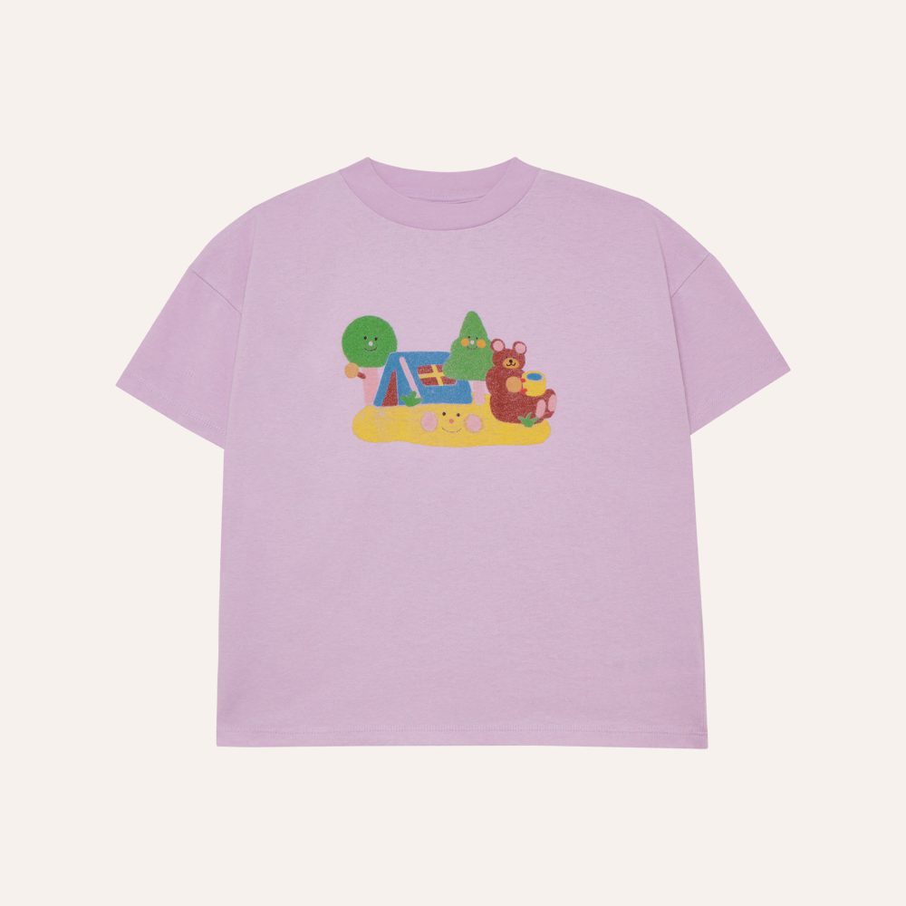 Camping Oversized Tshirt