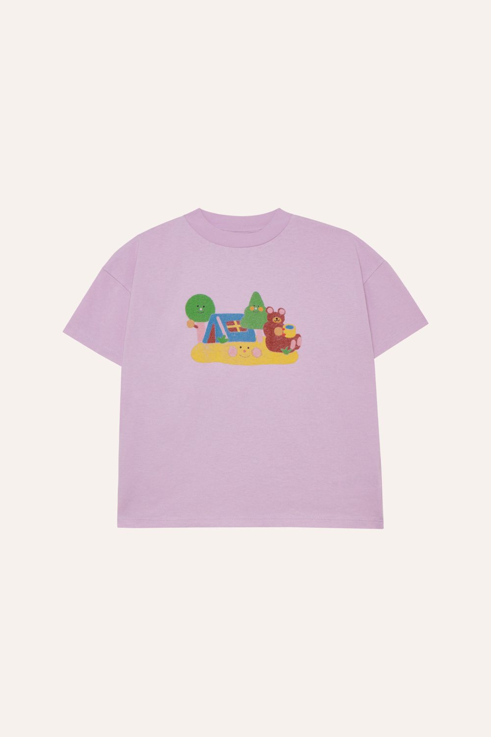 Camping Oversized Tshirt