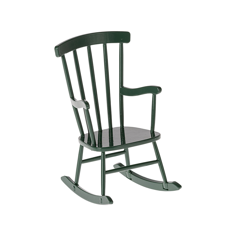 Rocking Chair, Mouse - Dark Green