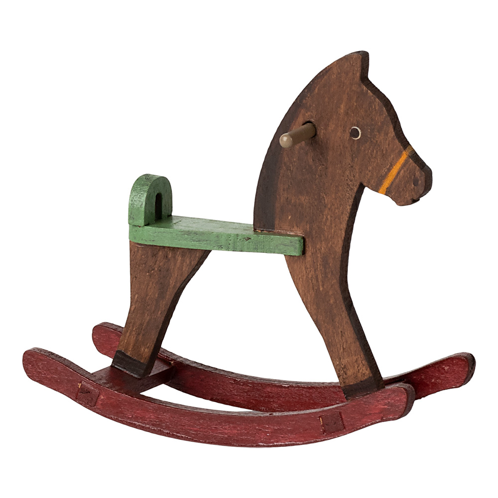 Rocking Horse, Mouse - Dark Brown