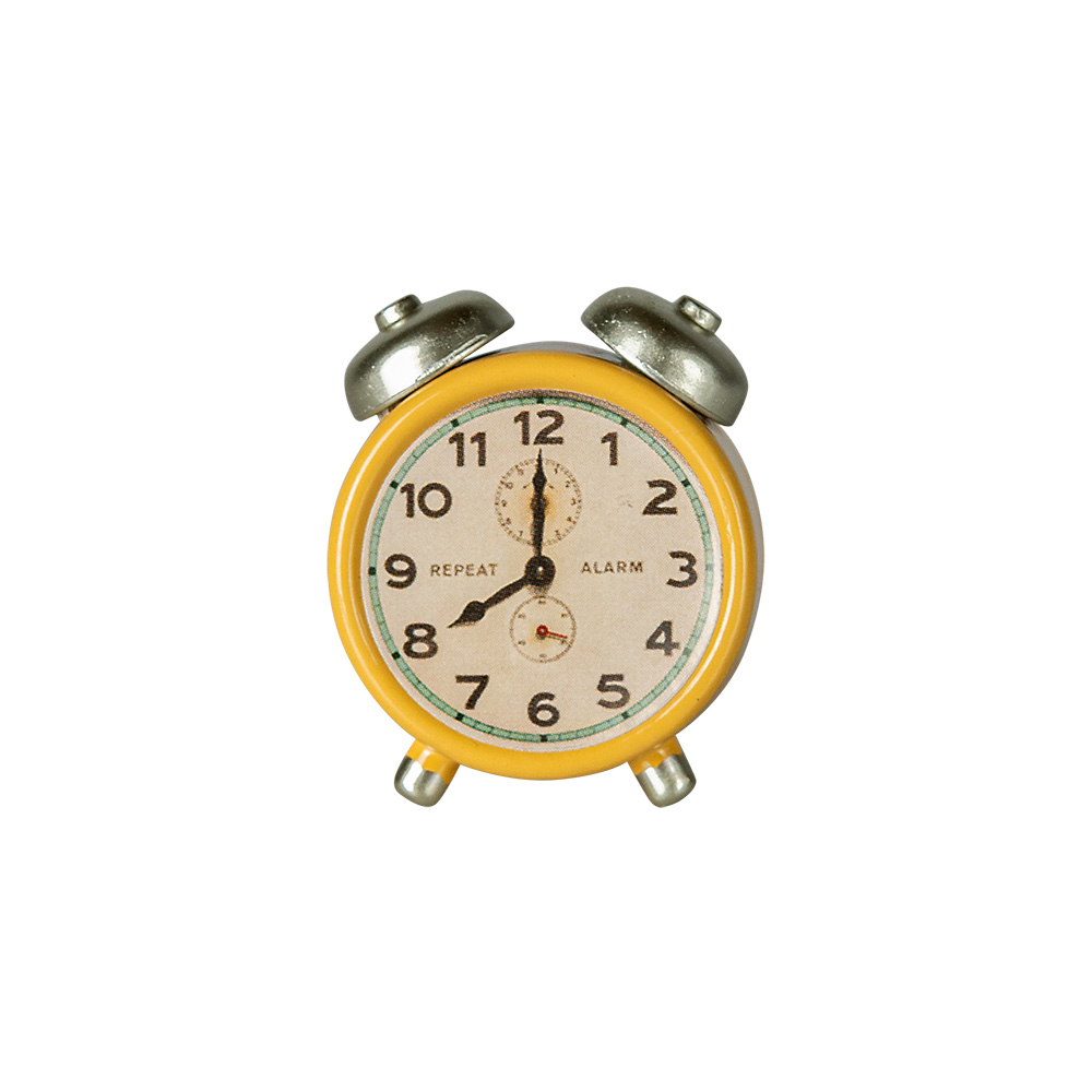 Alarm Clock, Mouse - Yellow