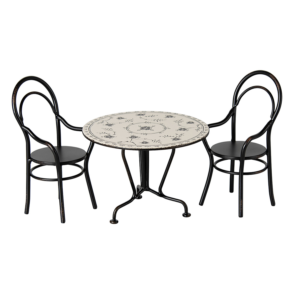 Dining Table Set with 2 Chairs