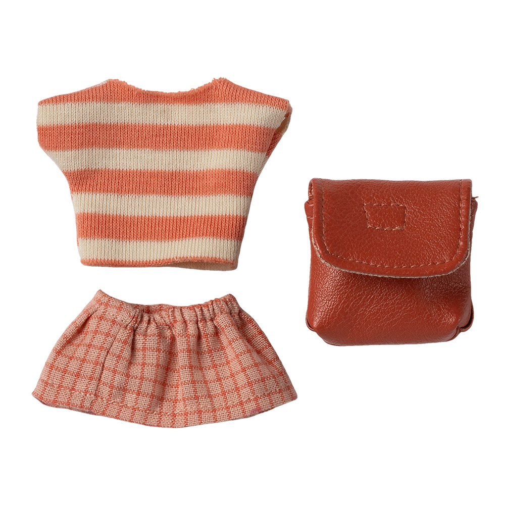 Clothes - Coral Clothes and Bag, Big Sister