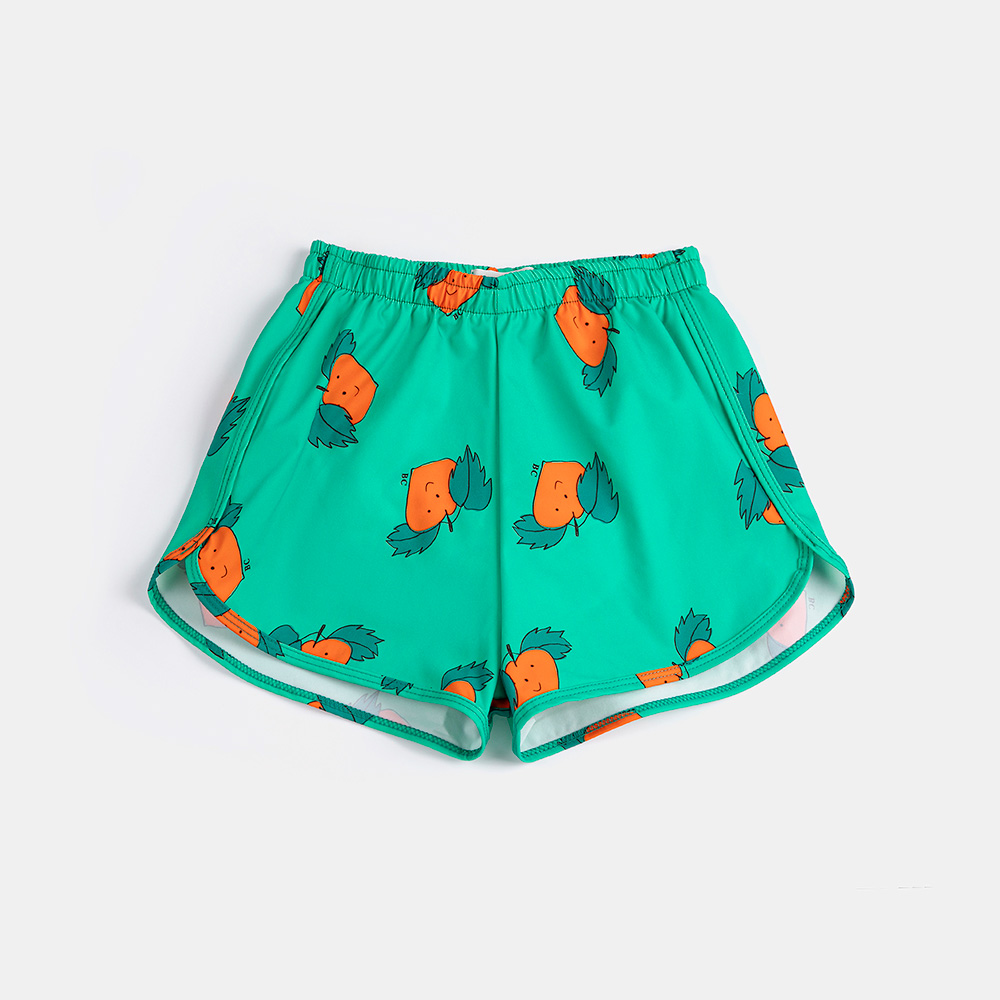 Curious Turnip All Over Swim Trunks