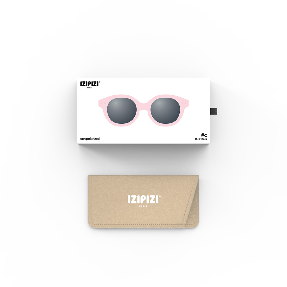 Izipizi Baby Sunglasses 0-3y #C Pastel Pink