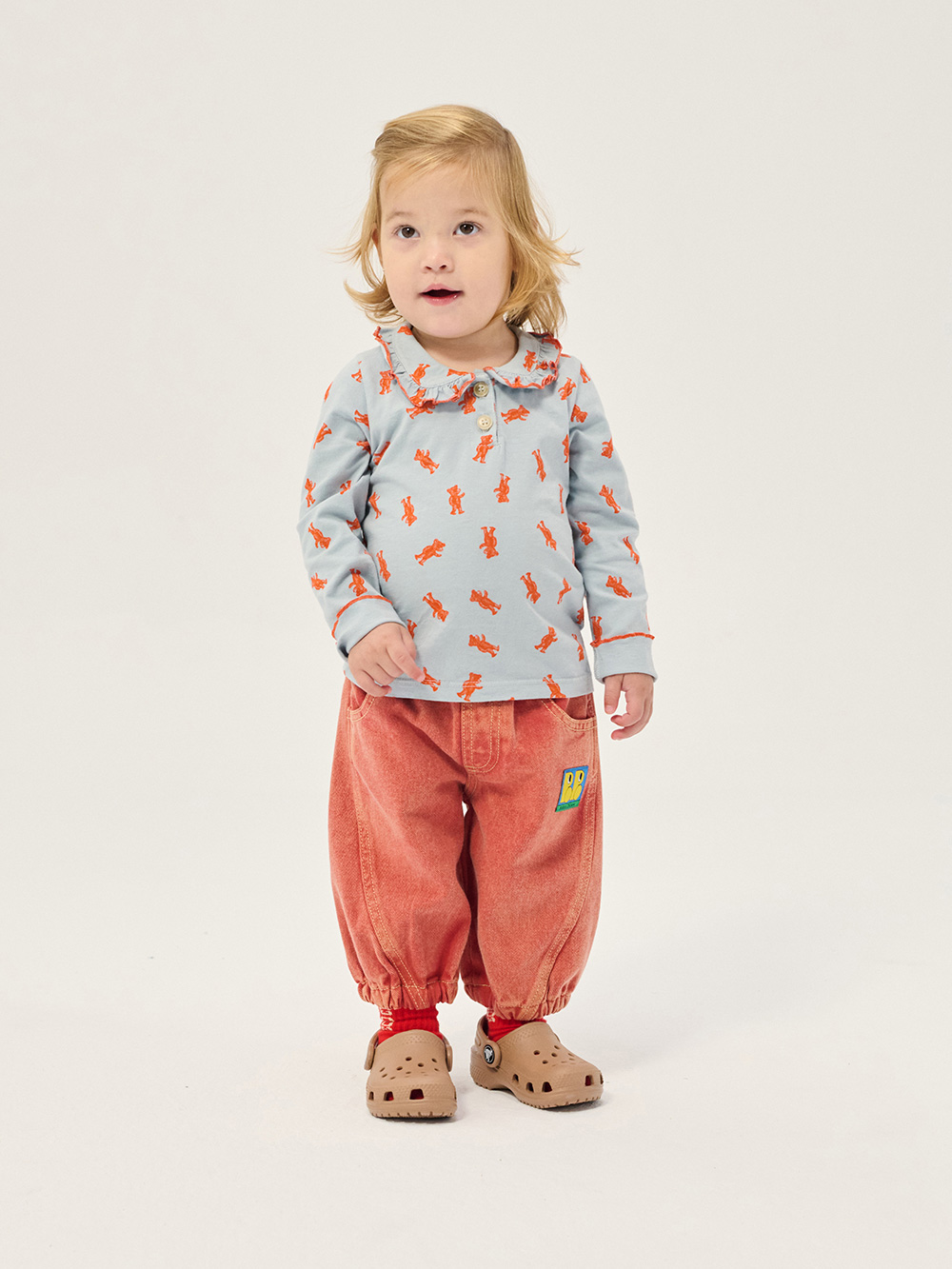 Booo Bo Choses Tag Denim Pants