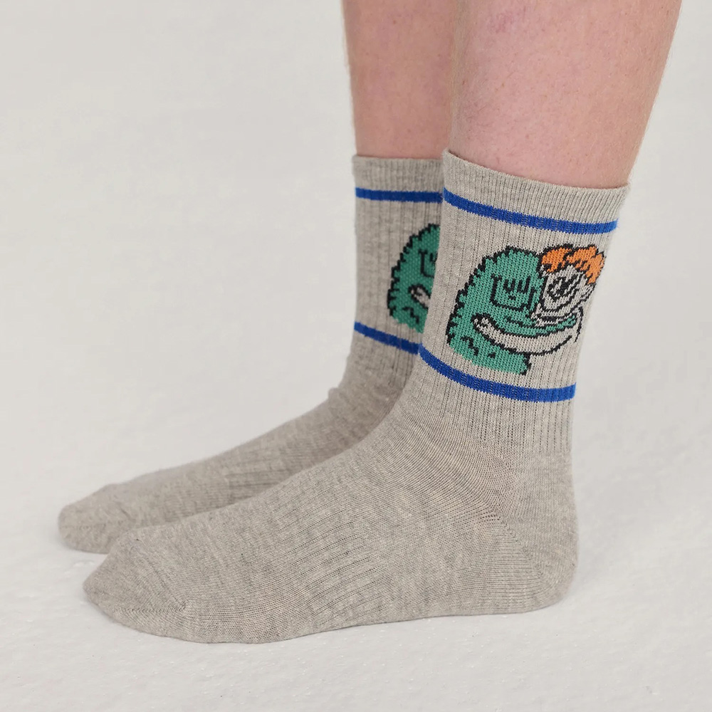 Hug Hairy Monster Socks