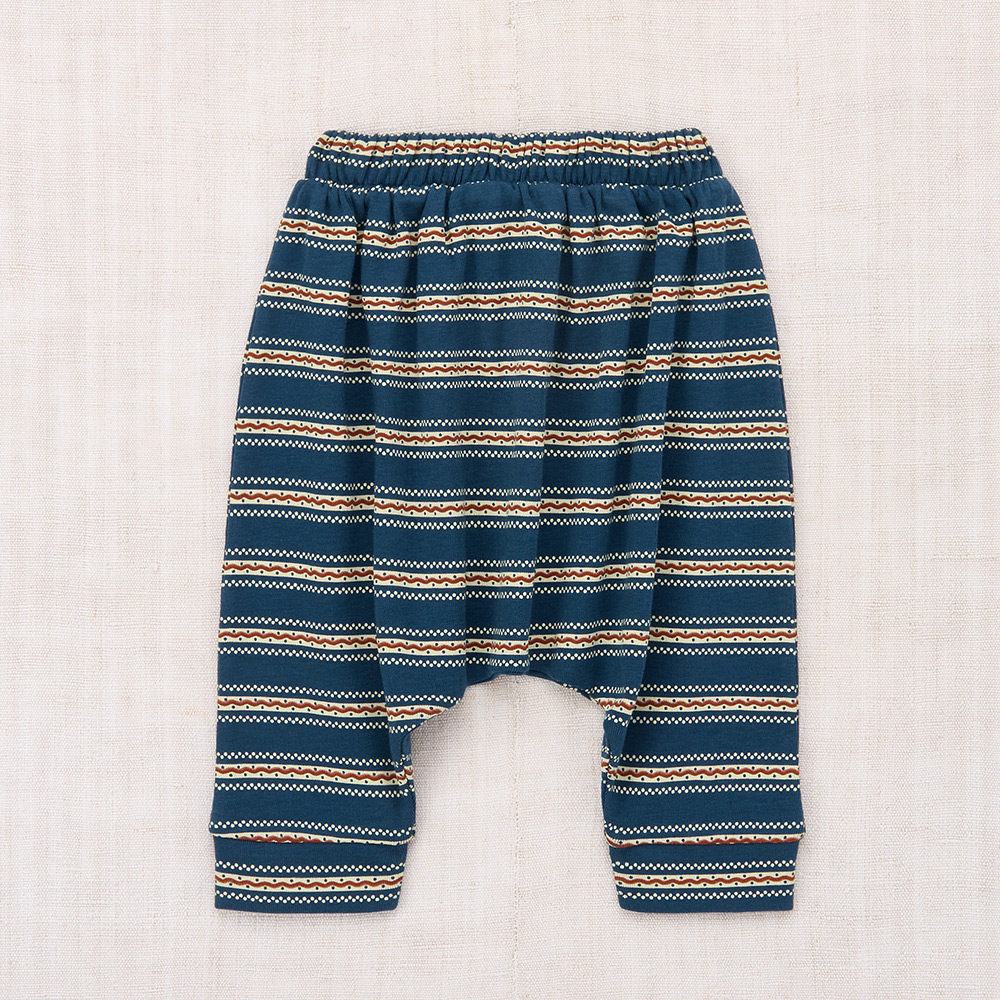 Baby Gus Pant - Marine Blue Sgraffito
