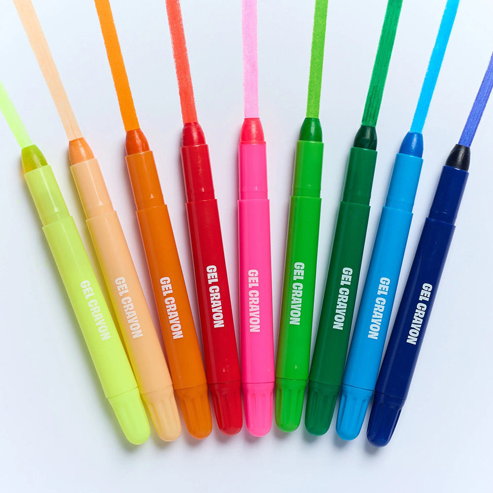 Gelly Flow 9 Gel Crayons