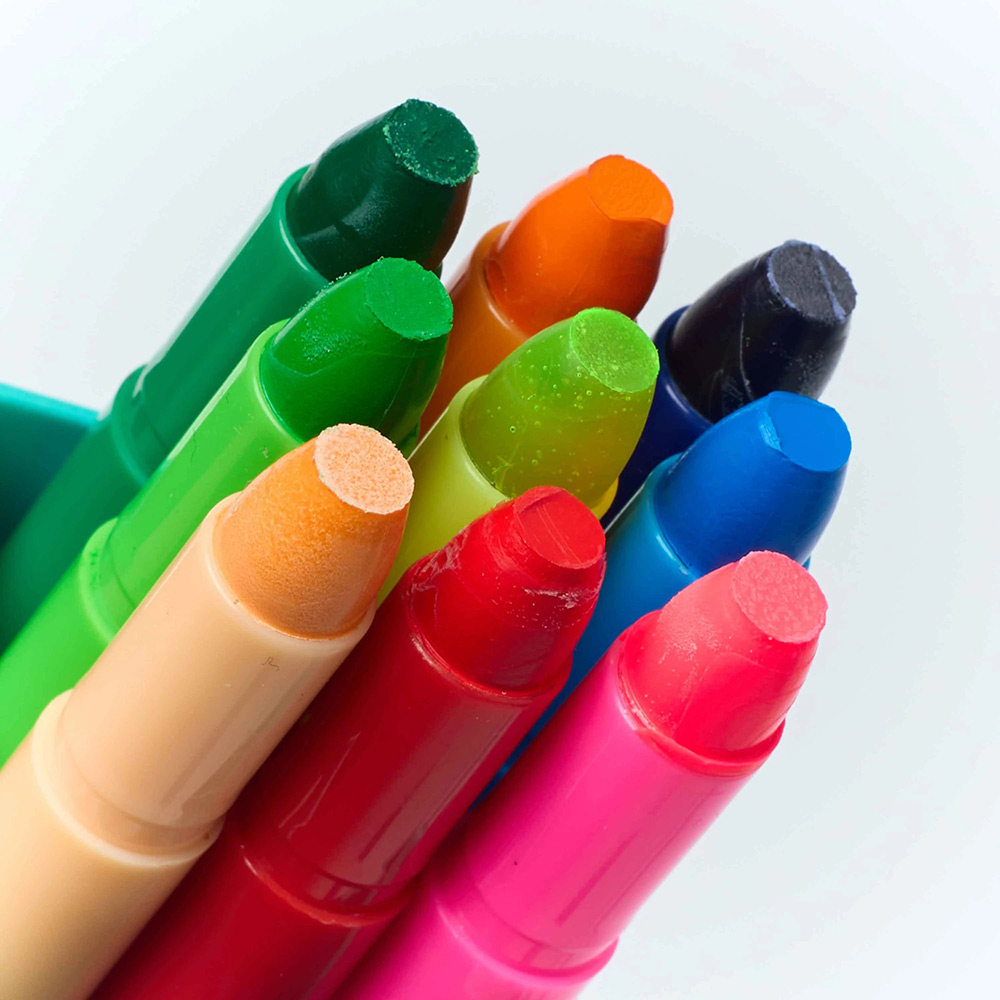 Gelly Flow 9 Gel Crayons