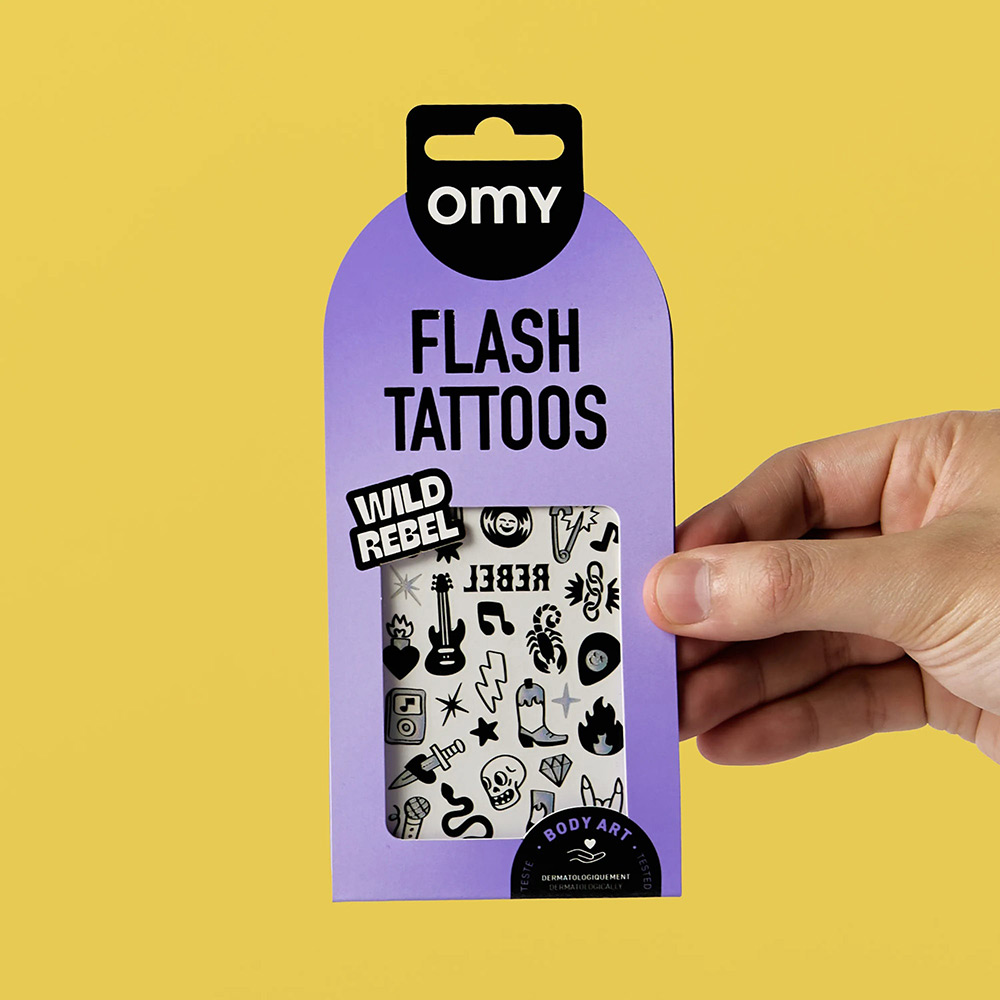 Flash Tattoos - Wild Rebel