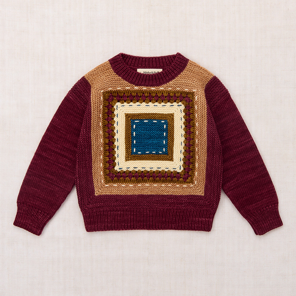 Running Stitch Sweater - Cambridge