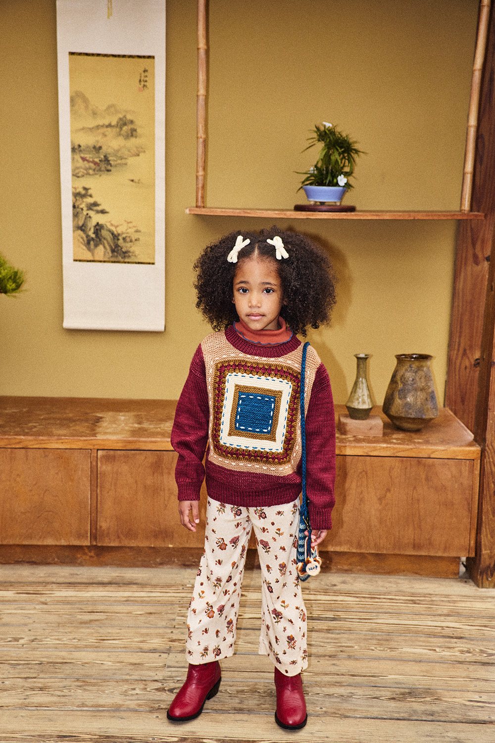 Running Stitch Sweater - Cambridge