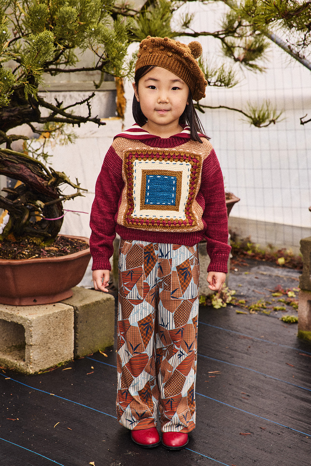 Running Stitch Sweater - Cambridge
