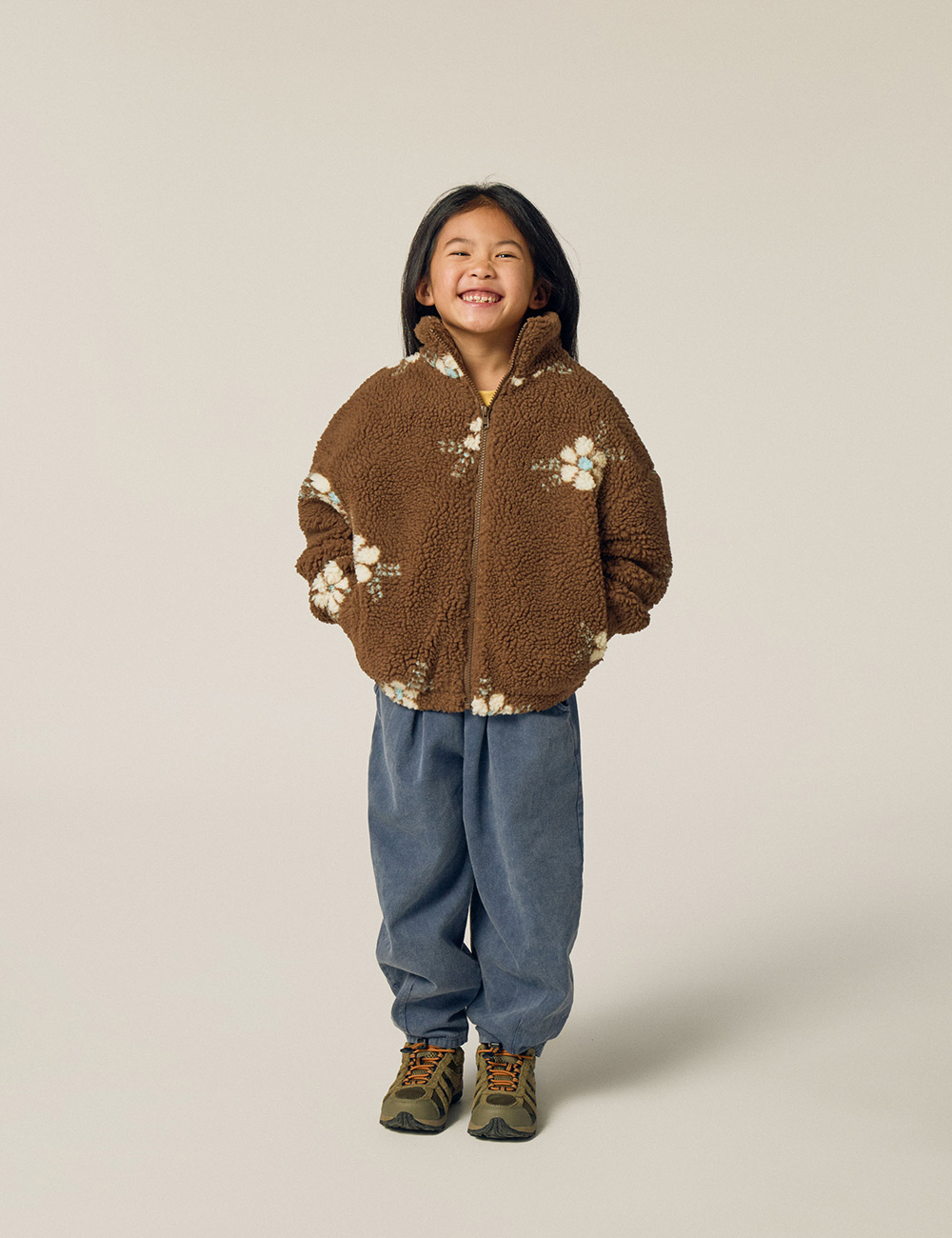 Flowers Teddy Jacket